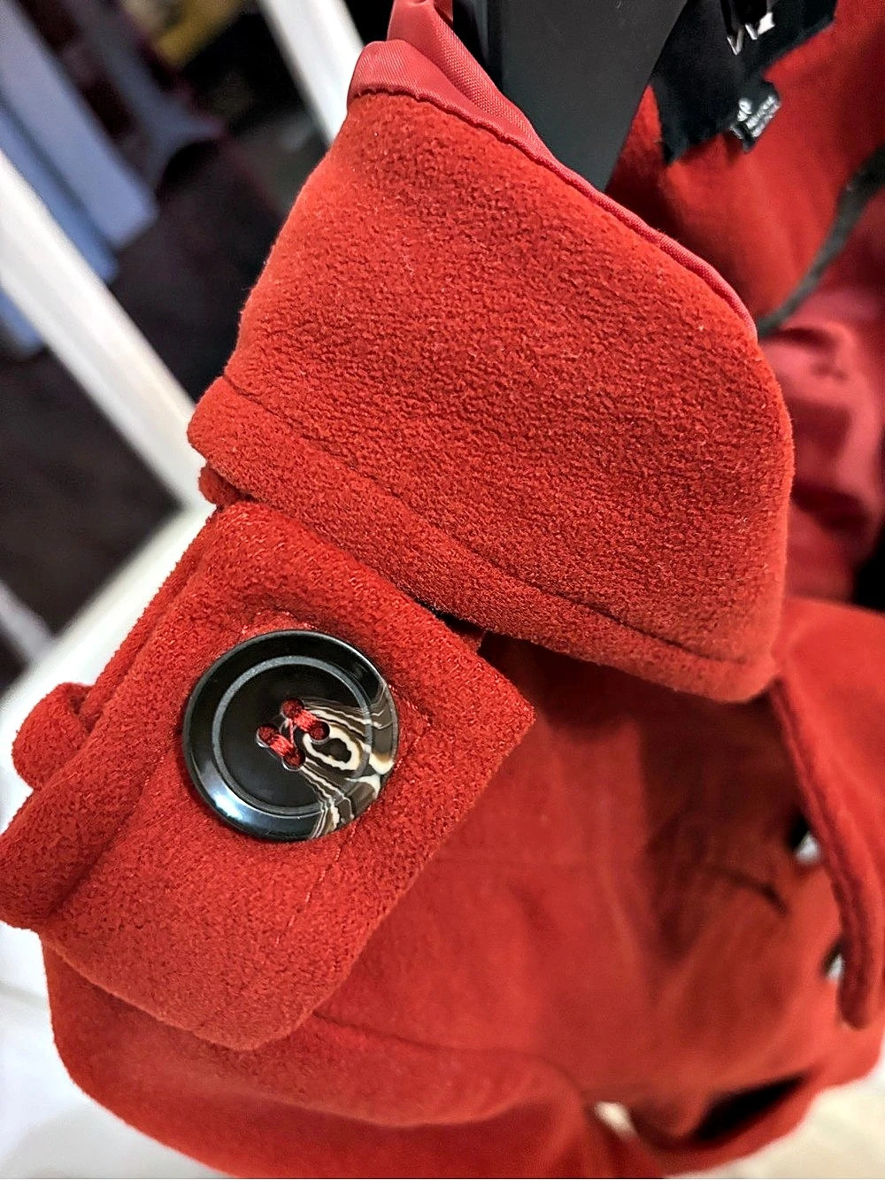 XXI Women’s Burnt Orange Hooded Coat‎ Size Small Like New - Picture 6 of 8